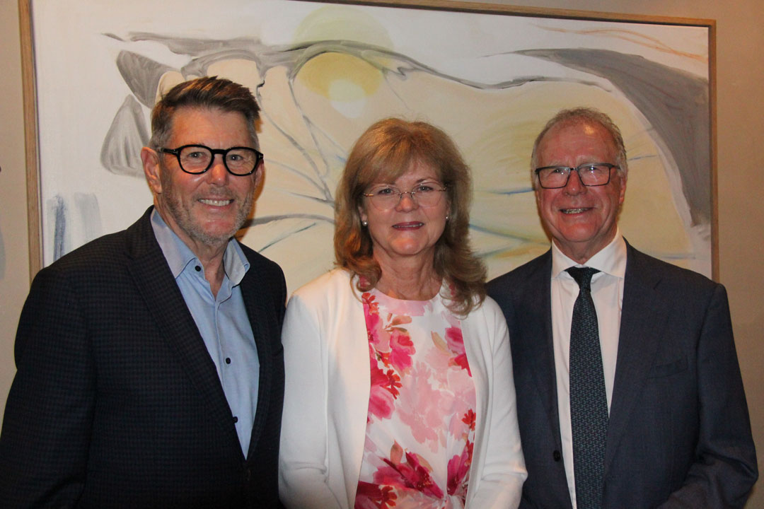 Mike Stenhouse, Christien Winter and Ian Taylor